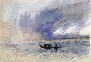 Joseph Mallord William Turner Storm oil painting on canvas